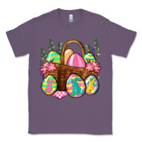 Lavender Easter eggs with basket Easter Day Classic Tee - Neo Western