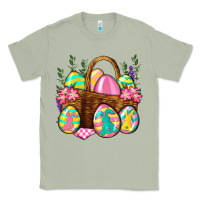 Matcha Easter eggs with basket Easter Day Classic Tee - Neo Western