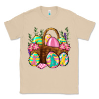 Mushroom Easter eggs with basket Easter Day Classic Tee - Neo Western