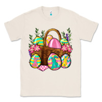Natural Easter eggs with basket Easter Day Classic Tee - Neo Western