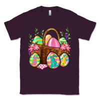 Plum Easter eggs with basket Easter Day Classic Tee - Neo Western