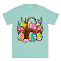 Seafoam Easter eggs with basket Easter Day Classic Tee - Neo Western