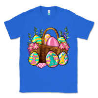 True Royal Easter eggs with basket Easter Day Classic Tee - Neo Western