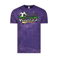 Cloud Purple raising ballers soccer Vintage Tee - Zillion Design Studio