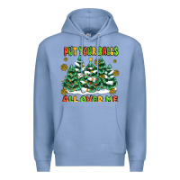 Colony Blue put your balls all over me Premium Hoodie - MaliasSmallBusiness