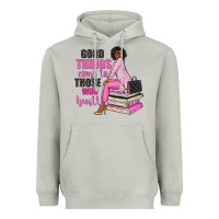 Moon Dust good things come to those who hustle Heavyweight Hoodie - NancyCooperArtShop