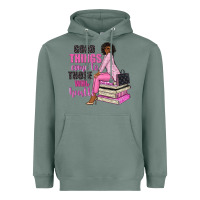 Sage good things come to those who hustle Heavyweight Hoodie - NancyCooperArtShop