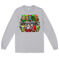 Moon Dust merry christmas yall Long Sleeve Tee - CowhideDigitalArt