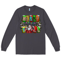 Smoke merry christmas yall Long Sleeve Tee - CowhideDigitalArt