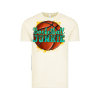 Basketball Junkie Vintage Tee | Teevron