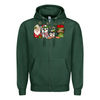 Sports Green Christmas coffee Zipper Hoodie - JahusDesignShop