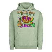 Pigment Oil Green mardi gras queen Urban Hoodie - LillyAllenDesigns