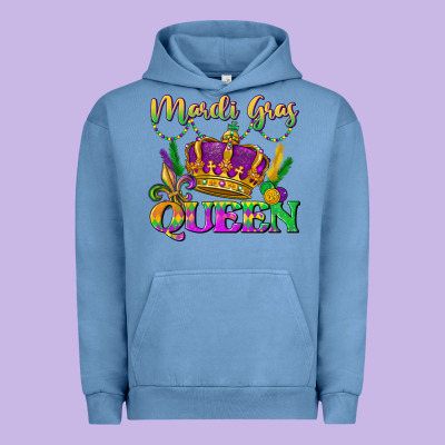 Mardi Gras Queen Urban Hoodie Designed By Lillyallendesigns