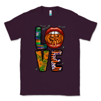 Plum Love Halloween Lips Classic Tee - CowhideDigitalArt