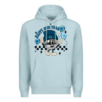 Blue Mist happy new year disco ball Premium Hoodie - MaliasSmallBusiness