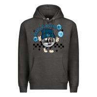 Charcoal Heather happy new year disco ball Premium Hoodie - MaliasSmallBusiness