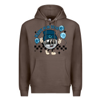 Coffee happy new year disco ball Premium Hoodie - MaliasSmallBusiness