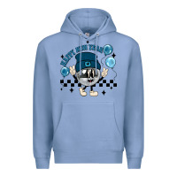 Colony Blue happy new year disco ball Premium Hoodie - MaliasSmallBusiness