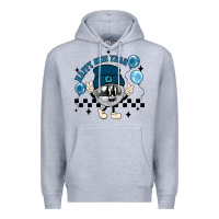 Heather Grey happy new year disco ball Premium Hoodie - MaliasSmallBusiness