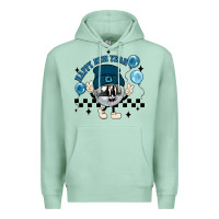 Seafoam happy new year disco ball Premium Hoodie - MaliasSmallBusiness