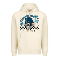 Tofu happy new year disco ball Premium Hoodie - MaliasSmallBusiness