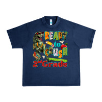 Navy ready to crush second grade Urban Heavy Tee - texasbilliewilder