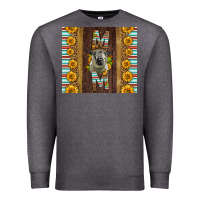 Charcoal Heather Western Hampshire Sheep Mom Premium Sweatshirt - LillyAllenDesigns