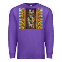 Purple Western Hampshire Sheep Mom Premium Sweatshirt - LillyAllenDesigns