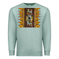 Seafoam Western Hampshire Sheep Mom Premium Sweatshirt - LillyAllenDesigns