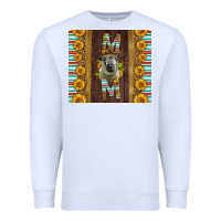 White Western Hampshire Sheep Mom Premium Sweatshirt - LillyAllenDesigns