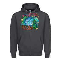 Smoke go with the flow Zipper Hoodie - AdoDesignShop