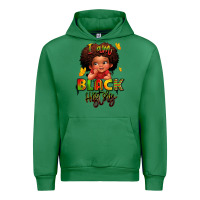 Emerald i am black history juneteenth Urban Hoodie - LillyAllenDesigns