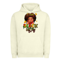 Pigment Pistachio i am black history juneteenth Urban Hoodie - LillyAllenDesigns