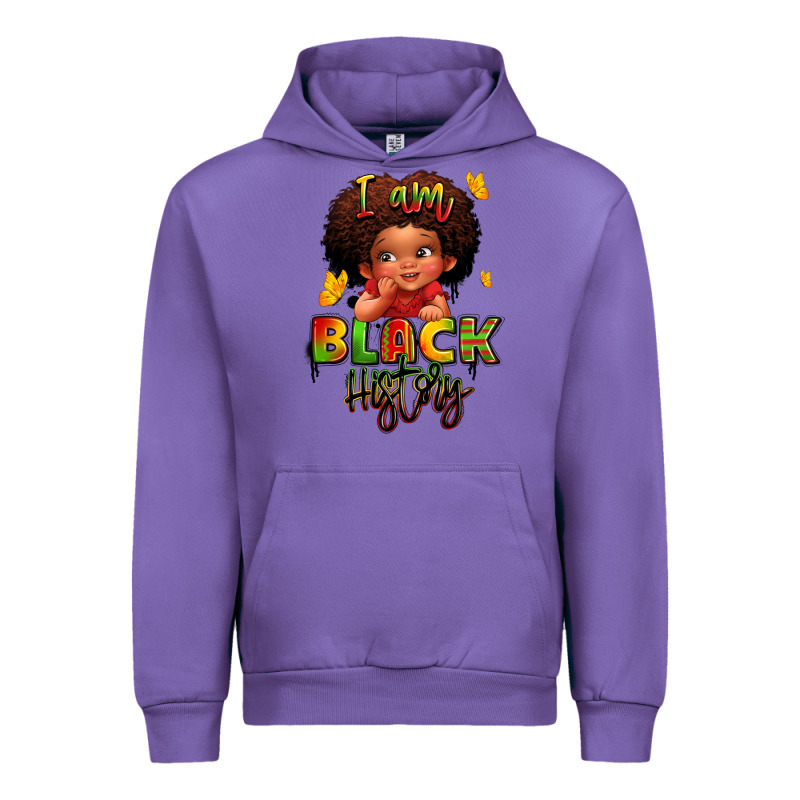 I Am Black History Juneteenth Urban Hoodie by LillyAllenDesigns | Teevron