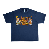 Navy fall gnomies Urban Heavy Tee - BarkalooDesign