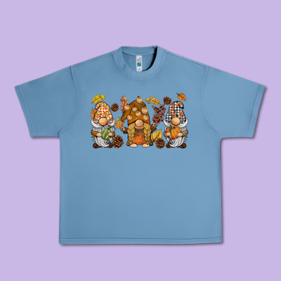 Fall Gnomies Urban Heavy Tee Designed By Barkaloodesign