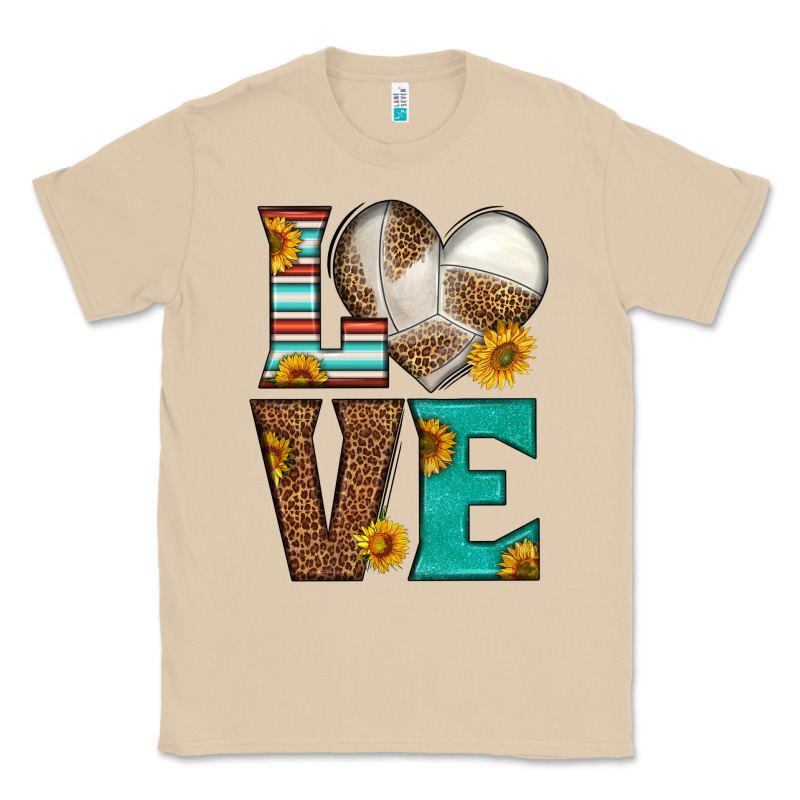 Western Volleyball Love Classic Tee by HRA Design Shop | Teevron