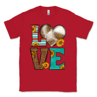 Red western volleyball love Classic Tee - HRA Design Shop