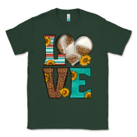 Sports Green western volleyball love Classic Tee - HRA Design Shop