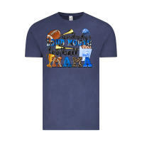 Vintage Denim somebody's loud mouth football mama Vintage Tee - Zillion Design Studio