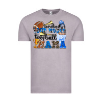 Vintage Zinc somebody's loud mouth football mama Vintage Tee - Zillion Design Studio