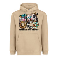 Mushroom ocd obsessive cow disorder Heavyweight Hoodie - Jasminsmagicworld