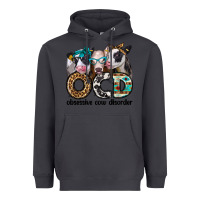 Smoke ocd obsessive cow disorder Heavyweight Hoodie - Jasminsmagicworld