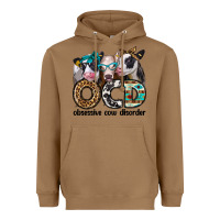 Toasted Coconut ocd obsessive cow disorder Heavyweight Hoodie - Jasminsmagicworld