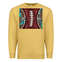 Antique Gold western pattern and american football Premium Sweatshirt - BarkalooDesign