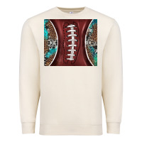 Sandshell western pattern and american football Premium Sweatshirt - BarkalooDesign