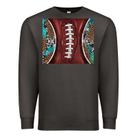 Smoke western pattern and american football Premium Sweatshirt - BarkalooDesign