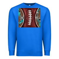 True Royal western pattern and american football Premium Sweatshirt - BarkalooDesign