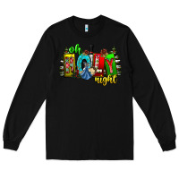 Black oh holy night Long Sleeve Tee - CowhideDigitalArt
