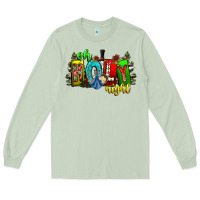 Matcha oh holy night Long Sleeve Tee - CowhideDigitalArt